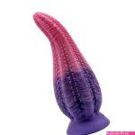 : Twisted Fantasies Dakken Tentacle Suction Cup Dildo Thick Dildo with Creamy PinkPurple Heart Colors Handmade in The USA Standard : Health Household