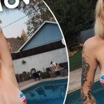 Ireland Baldwin poses topless on Instagram to get out the vote