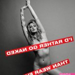 Ireland Baldwin Fulfills Childhood Dream With Nude Campaign for PETA