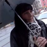 German street slut pick up and persuaded to have sex