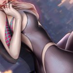 spider-manspider-man: into the spider-versespider-man: across the spider- verse gwendolyn maxine stacyspider-gwen doujin pictures by liang xing about spider-man28series29 mediumhair partedlips...