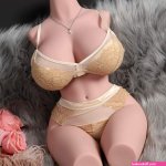 : WSHIYA 22LB Full Size Sex Doll Female Realistic Sex Doll Torso with 3 in 1 Pocket Pussy Ass Stroker Sex Toy for MenLife-Sized Big Boobs Vaginal and Anal Adult Sex Dolls