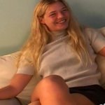 Tall Blonde Strips Nude In Her First Ever Video