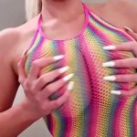 Nicolette Shea Shows Her Huge Boobs
