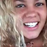 Cute blonde babe sucks a hard dick before anal sex in a van