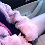 Masturbation in the car in front of the driver.