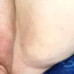 Sneaking under the covers to eat a BBW pussy up close
