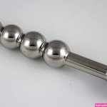 Edelstahl Dildo Kugelstar