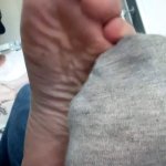 Young German Goddess Emmie In Scene: Some Nasty Sockwashing With An Really Short Happy Ending