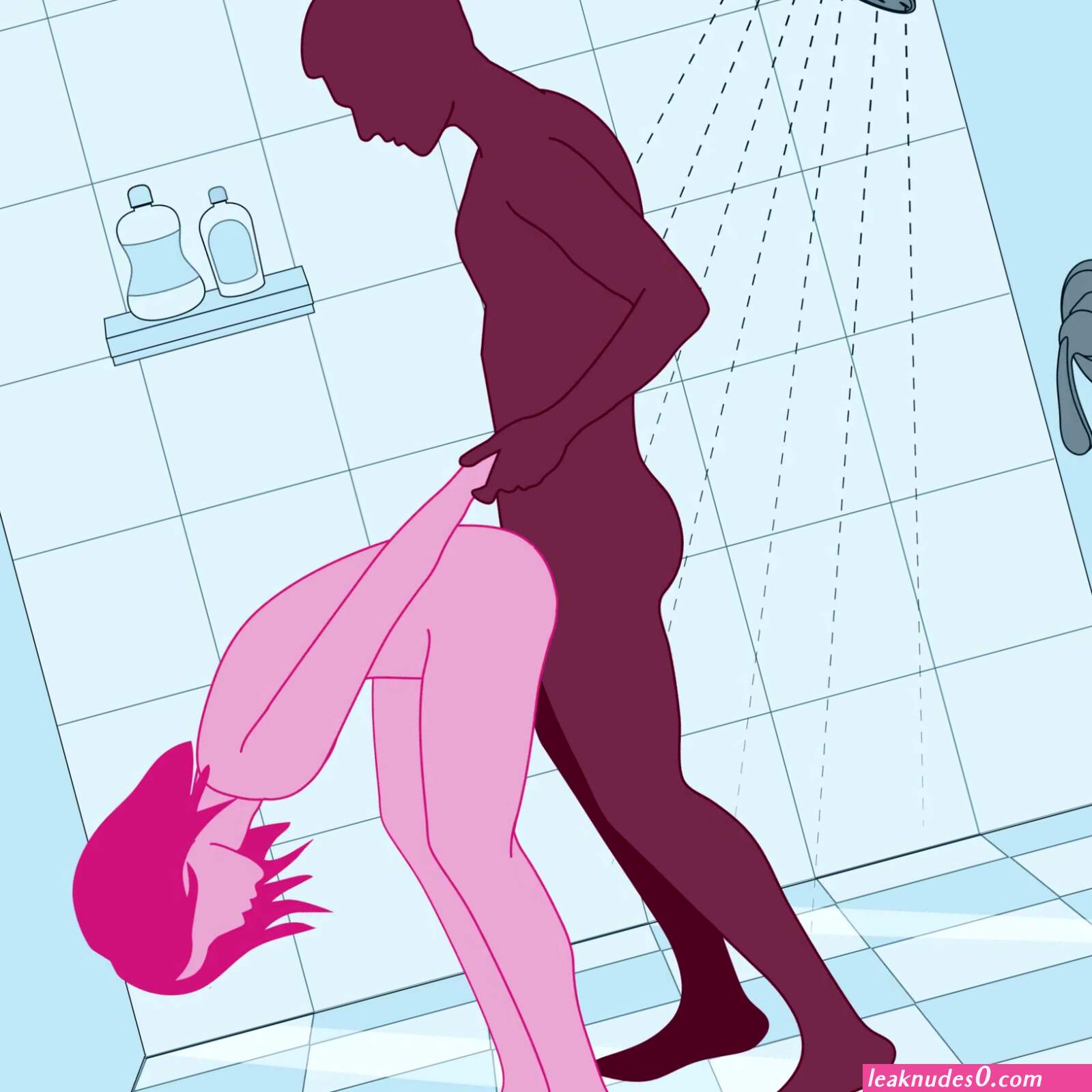 Sexy shower dildo (photos)