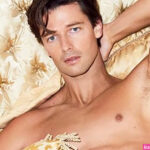 Patrick Schwarzenegger Shirtless Underwear Wedding Prep