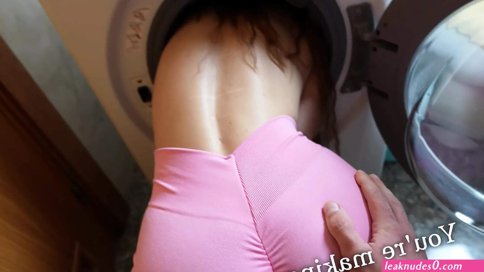 Washing machine fuck (photos)