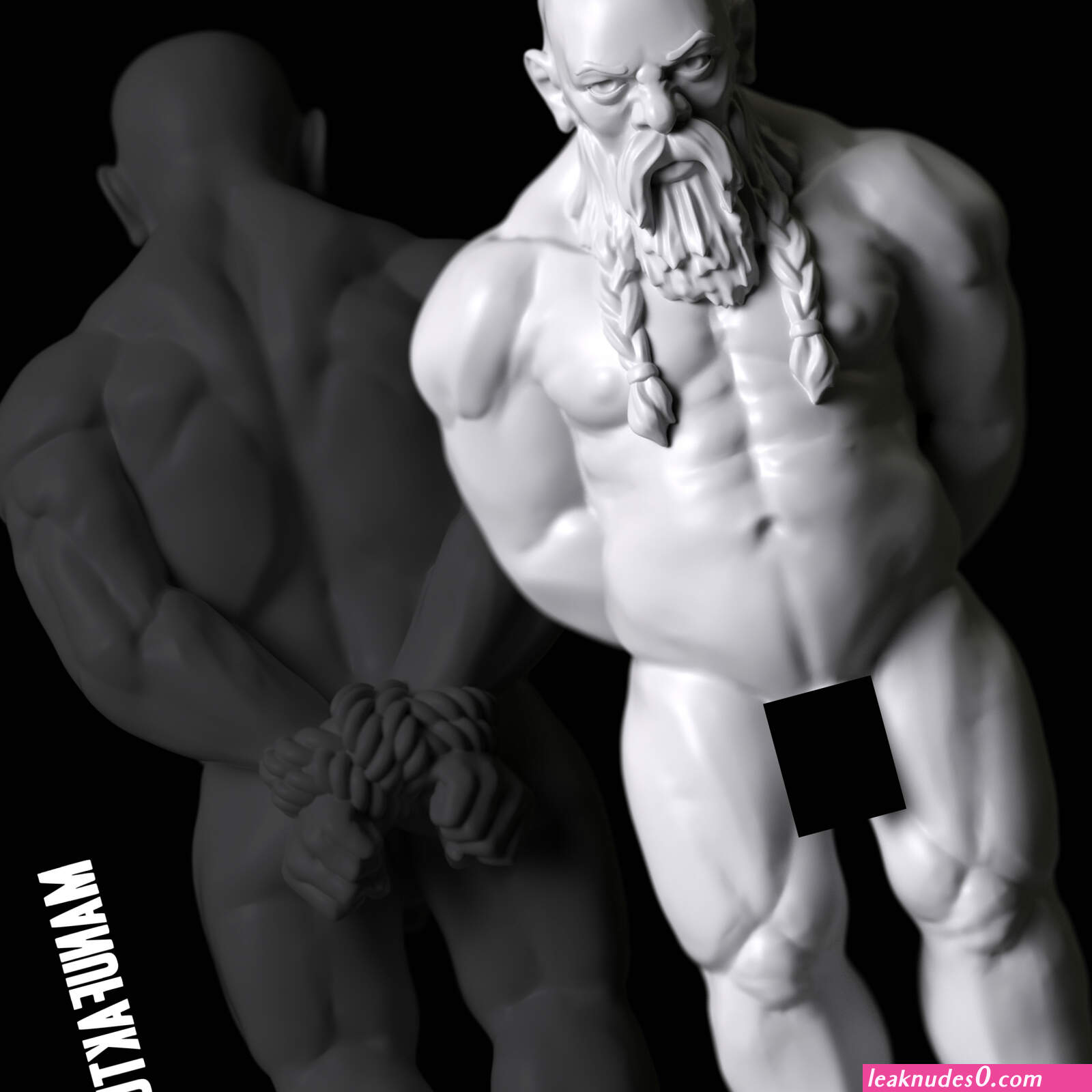 Naked dwarf (photos)