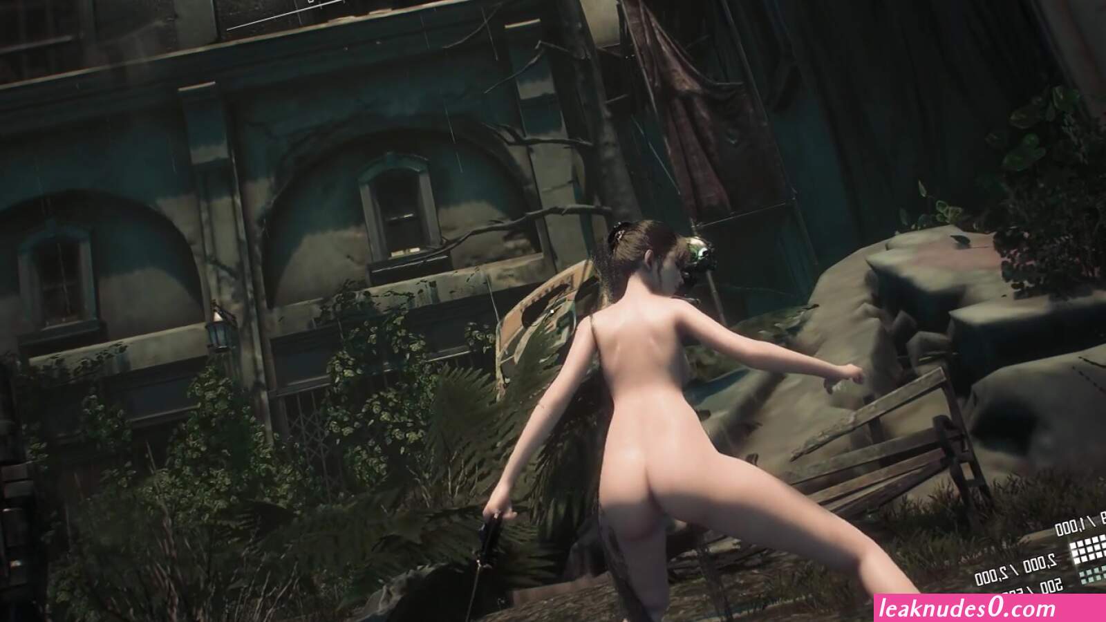 Naked gameplay (photos)
